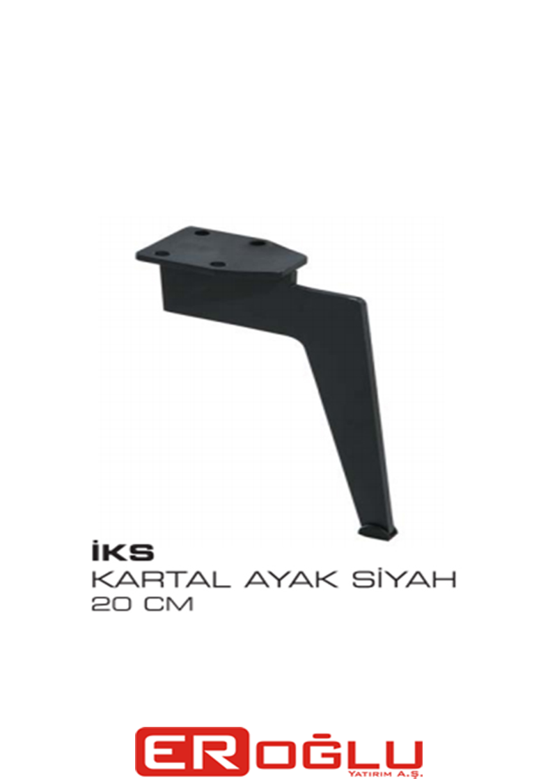 KARTAL AYAK 20 CM SİYAH