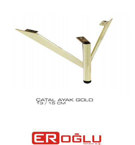ÇATAL AYAK GOLD 17 CM 