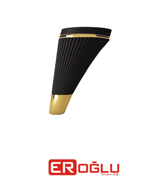 SEMENTA 15 CM SİYAH-PRİNÇ K.SARI ŞERİTLİ