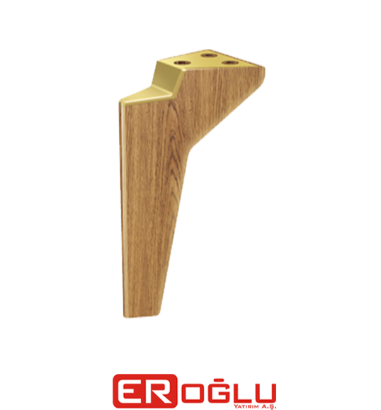 PLATİN AYAK 16 CM AÇIK KÜBİK CEVİZ-PİRİNÇ