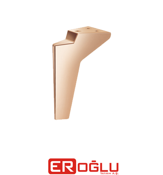 PLATİN AYAK 16 CM BAKIR KROM