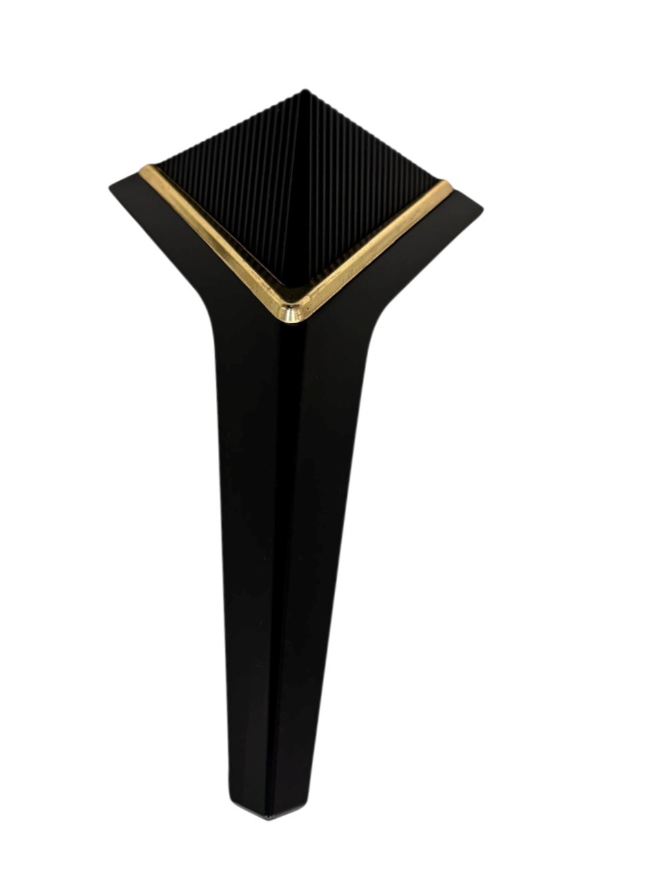 EMPOLİ 19 cm MAT SİYAH / PİRİNÇ KAP.